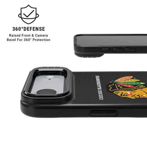 NHL Chicago Blackhawks Distressed iPhone 17 Air Kickstand Case