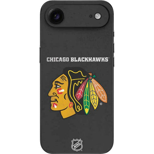 NHL Chicago Blackhawks Distressed iPhone 17 Air Skin