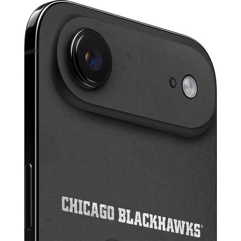 NHL Chicago Blackhawks Distressed iPhone 17 Air Skin