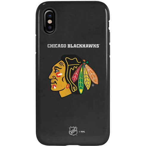 NHL Chicago Blackhawks Distressed iPhone X Pro Case