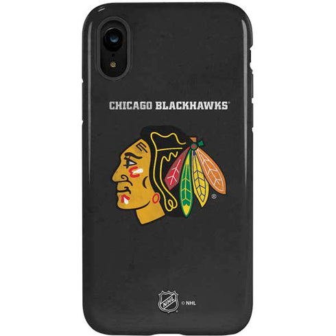 NHL Chicago Blackhawks Distressed iPhone XR Pro Case