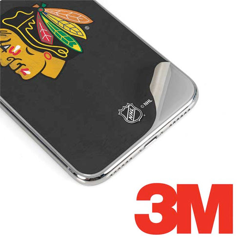 NHL Chicago Blackhawks Distressed iPhone XS Max Skin