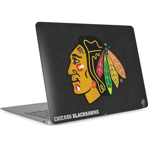 NHL Chicago Blackhawks Distressed Apple MacBook Air Skin