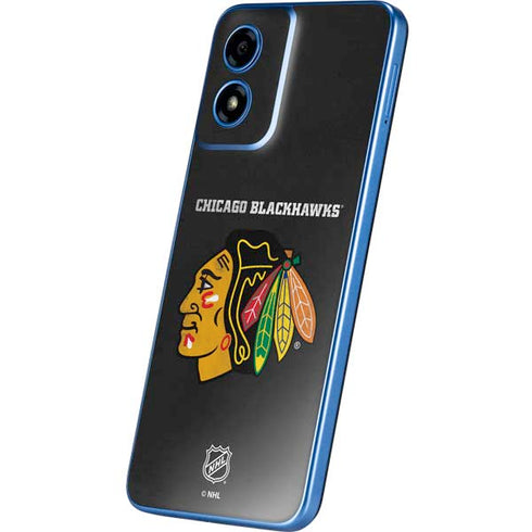 NHL Chicago Blackhawks Distressed Moto G Play 4G (2024) Skin