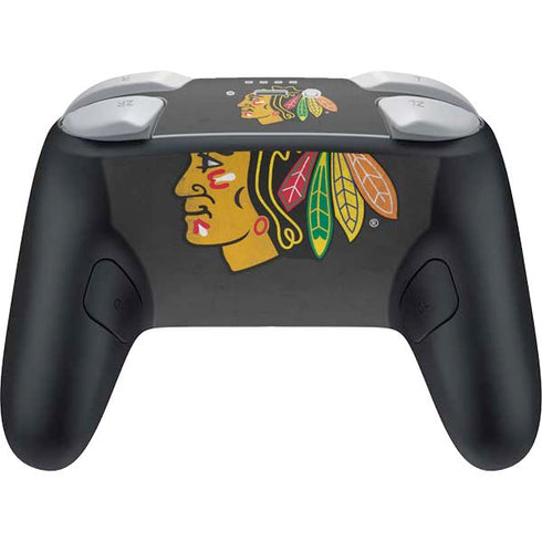 NHL Chicago Blackhawks Distressed Nintendo Switch 2 (2025) Pro Controller Skin