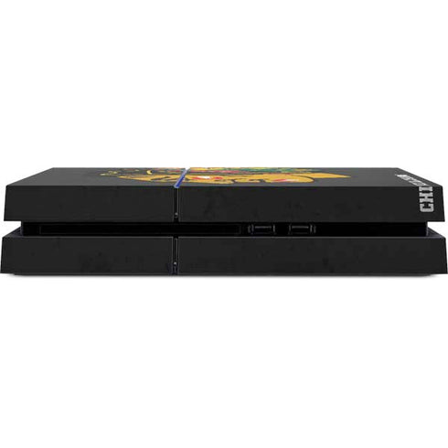 NHL Chicago Blackhawks Distressed PS4 Console Skin