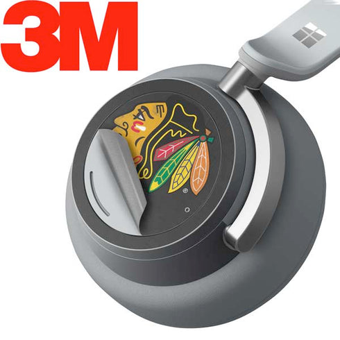 NHL Chicago Blackhawks Distressed Surface Headphones Skin