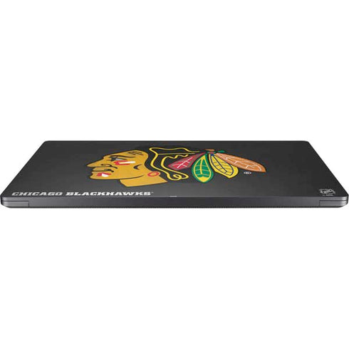 NHL Chicago Blackhawks Distressed Surface Laptop 7 13.8in Skin