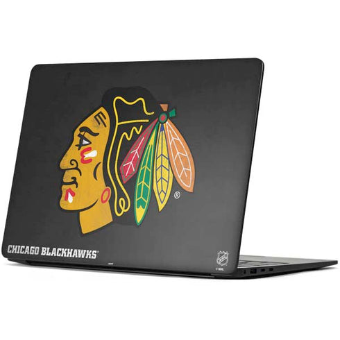 NHL Chicago Blackhawks Distressed Surface Laptop 7 15in Skin