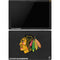 NHL Chicago Blackhawks Distressed Surface Pro 6 Skin