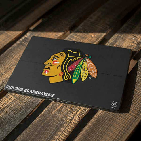 NHL Chicago Blackhawks Distressed Surface Pro 6 Skin