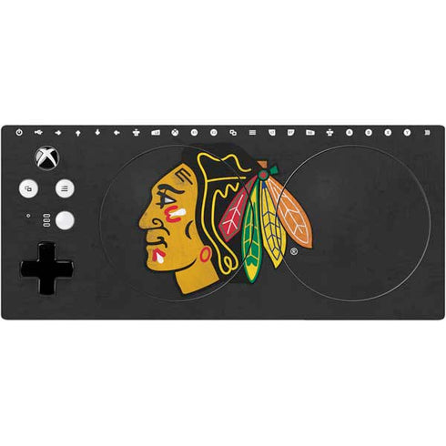 NHL Chicago Blackhawks Distressed Xbox Adaptive Controller Skin