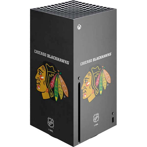 NHL Chicago Blackhawks Distressed Xbox Series X Skins