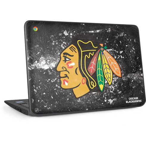 NHL Chicago Blackhawks Frozen HP Chromebook Skin