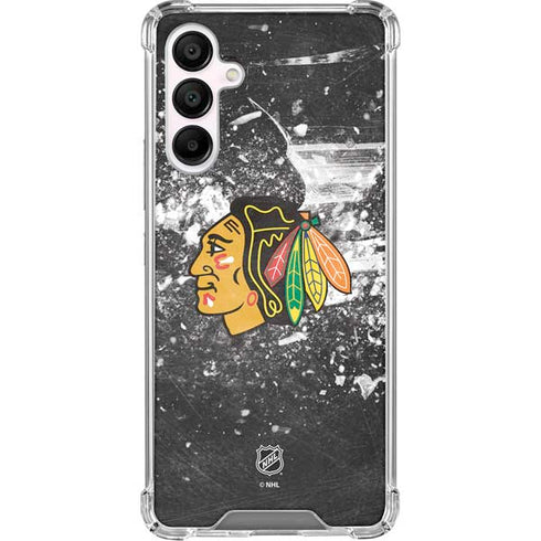 NHL Chicago Blackhawks Frozen Galaxy A16 5G Clear Case