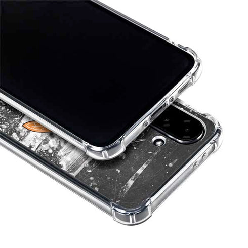 NHL Chicago Blackhawks Frozen Galaxy A36 5G Clear Case