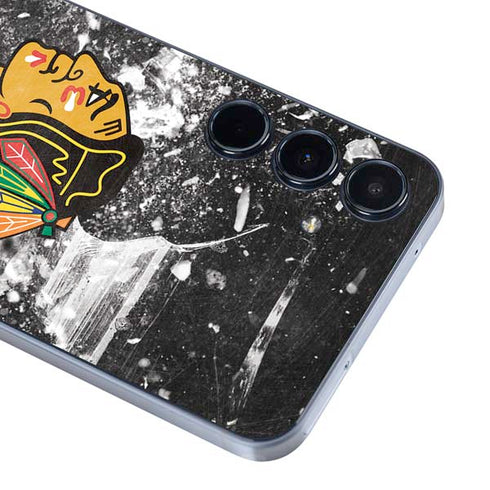 NHL Chicago Blackhawks Frozen Galaxy A55 5G Skin