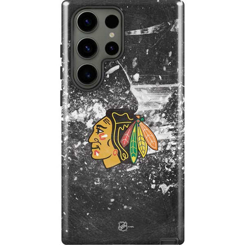 NHL Chicago Blackhawks Frozen Galaxy S23 Ultra Pro Case