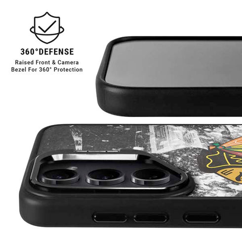 NHL Chicago Blackhawks Frozen Galaxy S25 Plus Kickstand Case