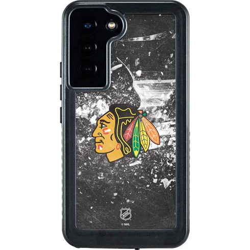NHL Chicago Blackhawks Frozen Galaxy S24 Plus Waterproof Case