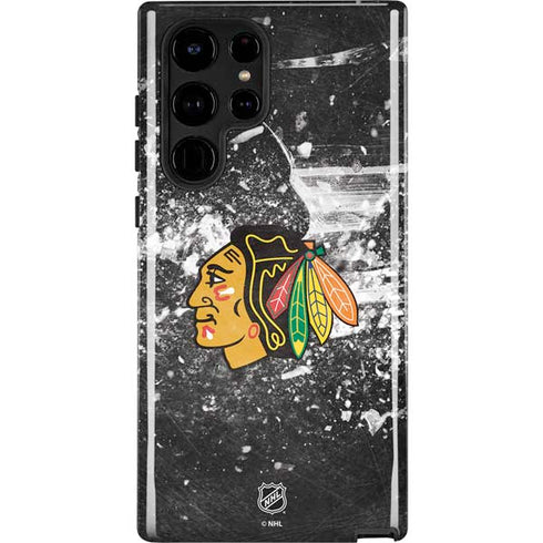 NHL Chicago Blackhawks Frozen Galaxy S25 Ultra Impact Case