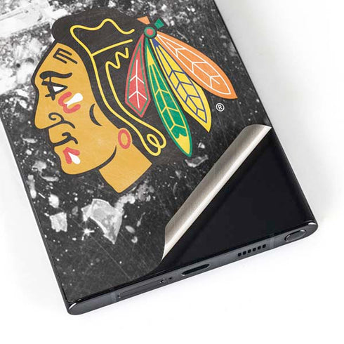 NHL Chicago Blackhawks Frozen Galaxy S25 Ultra Skin