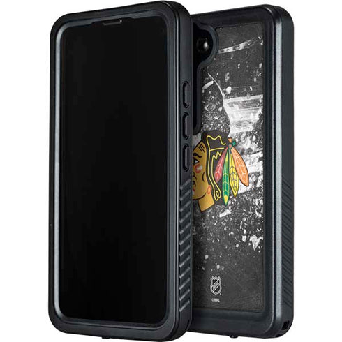 NHL Chicago Blackhawks Frozen Galaxy S24 Waterproof Case