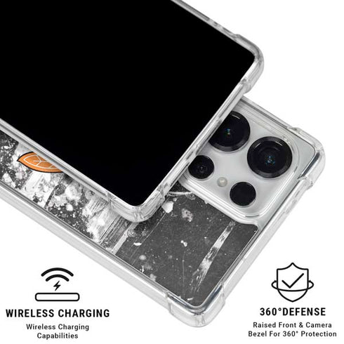 NHL Chicago Blackhawks Frozen Galaxy S25 Ultra Clear Case