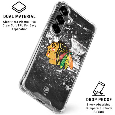 NHL Chicago Blackhawks Frozen Galaxy S26 Clear Case