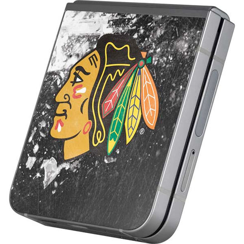NHL Chicago Blackhawks Frozen Galaxy Z Flip6 Skin