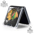 NHL Chicago Blackhawks Frozen Galaxy Z Flip6 Clear Case