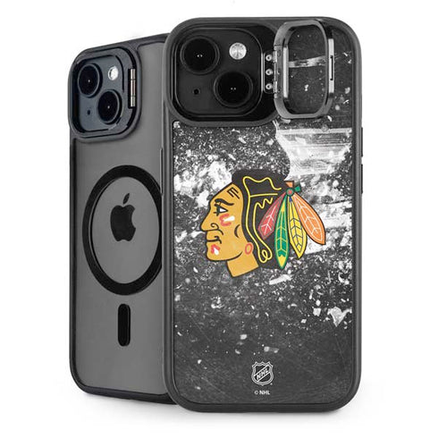 NHL Chicago Blackhawks Frozen iPhone 14 Kickstand Case