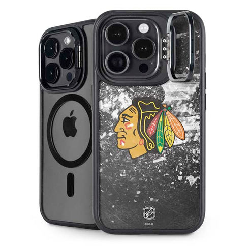 NHL Chicago Blackhawks Frozen iPhone 14 Pro Max Kickstand Case