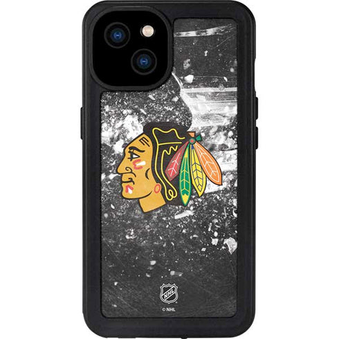 NHL Chicago Blackhawks Frozen iPhone 15 Plus Waterproof Case