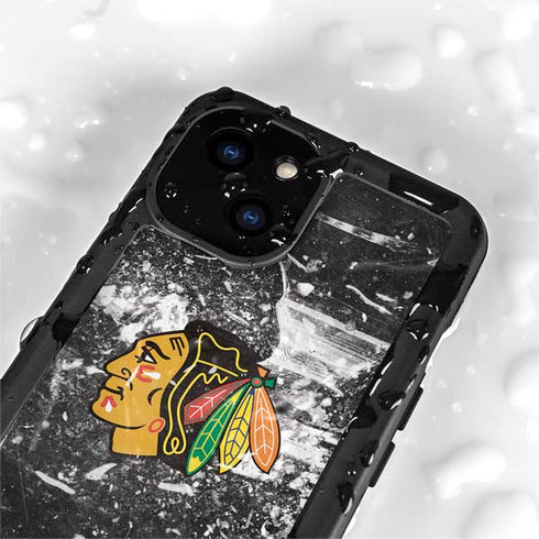 NHL Chicago Blackhawks Frozen iPhone 15 Plus Waterproof Case