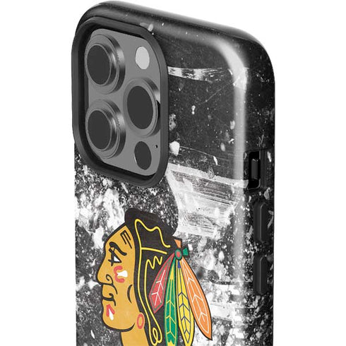 NHL Chicago Blackhawks Frozen iPhone 15 Pro Impact Case