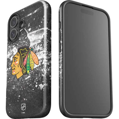 NHL Chicago Blackhawks Frozen iPhone 16 Plus Impact Case