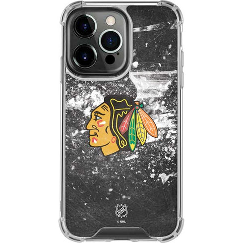 NHL Chicago Blackhawks Frozen iPhone 16 Pro Max Clear Case