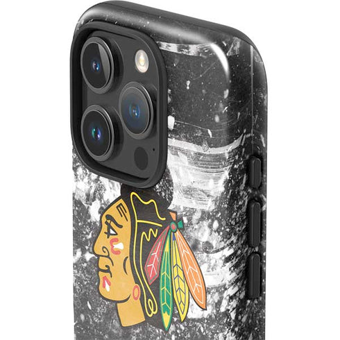 NHL Chicago Blackhawks Frozen iPhone 16 Pro Max Impact Case
