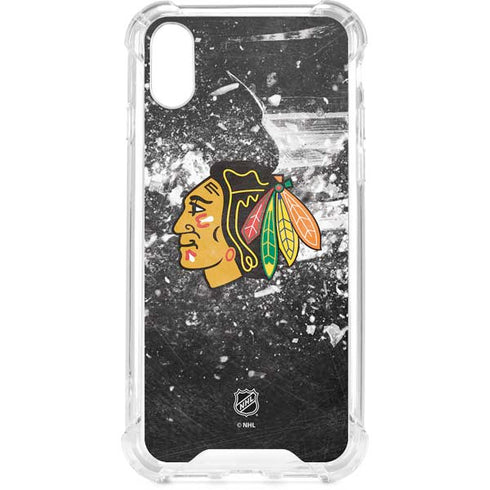 NHL Chicago Blackhawks Frozen iPhone XS Clear Case