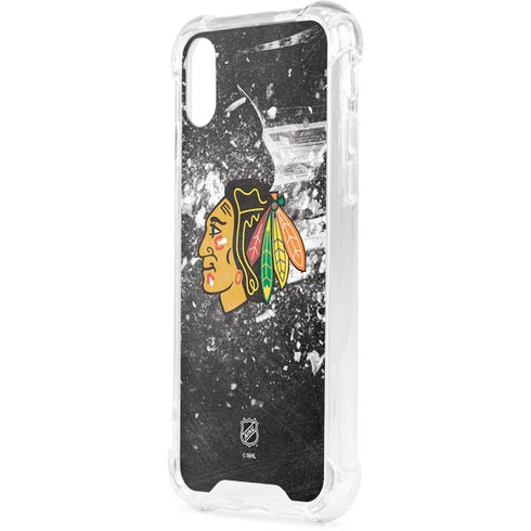 NHL Chicago Blackhawks Frozen iPhone XS Clear Case