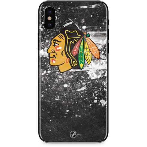 NHL Chicago Blackhawks Frozen iPhone XS Skin