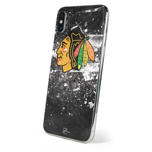 NHL Chicago Blackhawks Frozen iPhone XS Skin