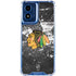 NHL Chicago Blackhawks Frozen Moto G 5G (2024) Clear Case