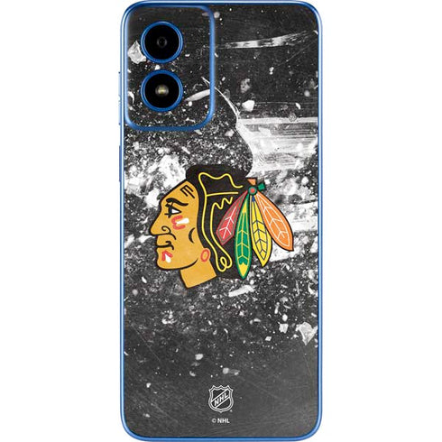 NHL Chicago Blackhawks Frozen Moto G Play 4G (2024) Skin