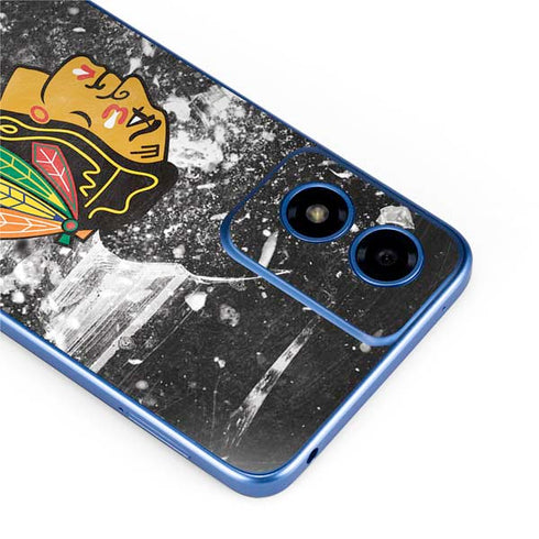 NHL Chicago Blackhawks Frozen Moto G Play 4G (2024) Skin
