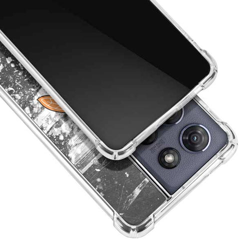 NHL Chicago Blackhawks Frozen Moto G Play 5G (2025) Clear Case