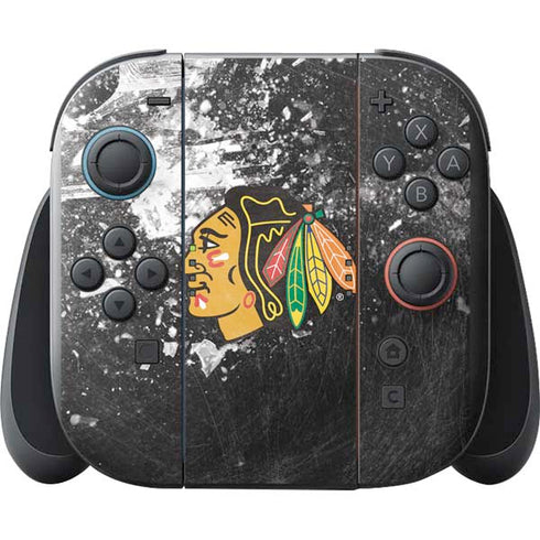 NHL Chicago Blackhawks Frozen Nintendo Switch 2 (2025) with Joy-Con Skin