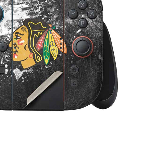 NHL Chicago Blackhawks Frozen Nintendo Switch 2 (2025) Joy-Con Controller Skin