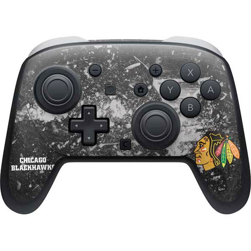 NHL Chicago Blackhawks Frozen Nintendo Switch 2 (2025) Pro Controller Skin